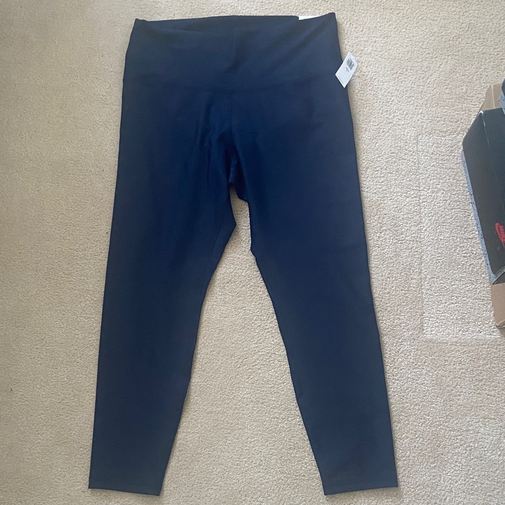 NWT Old Navy Blue 7/8’s Powersoft Leggings - Large/Tall